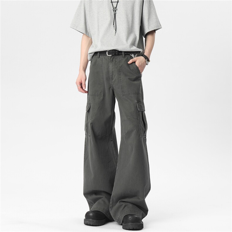 XT039现货重磅拼接立体工装休闲裤(P65X98)2,男装工装外套,电商C315