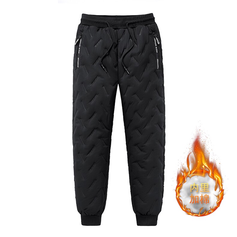 2025秋冬季羊羔绒裤子加绒羊羔绒爸爸棉裤中老年休闲长裤百搭保暖，男装棉衣，星座1508