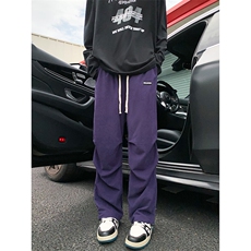 现货春款情侣美式垂感大码休闲裤A017K775P45，男装休闲裤，电商A017