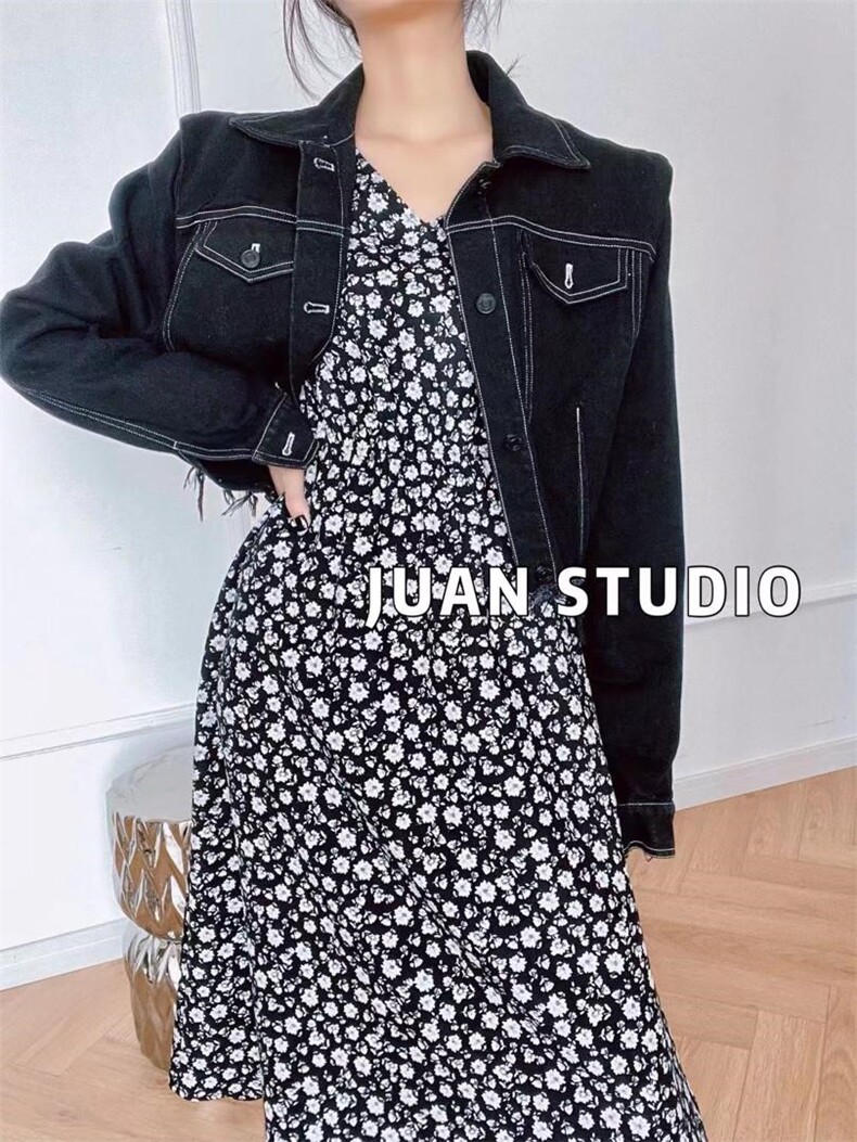 百搭碎花裙，其它，JUAN