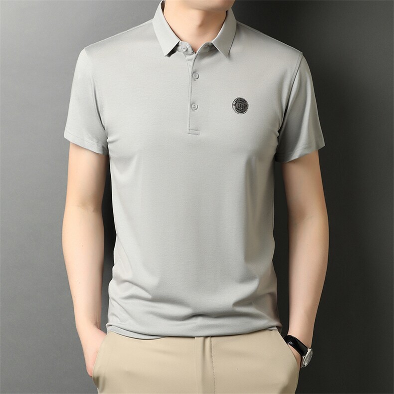 AT2248钱塘2020-3夏季男士高端翻领短袖精品T恤P56图片