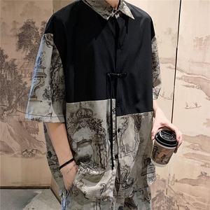 新中式套装TZ77797特P51衬衫CS77798特P33 DK77055特P18套装控108图片