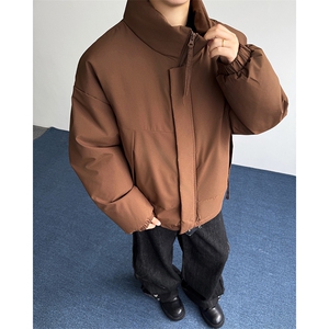 男士宽松防风防水加厚棉袄面包服DSA157B-M8808-TP65图片