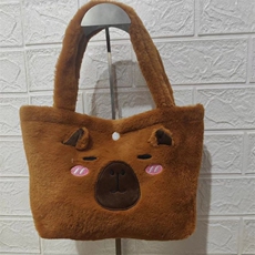 佐乐毛绒玩具厂包 水豚方包