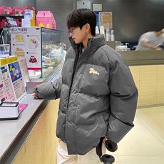 现货抖音得物可供视频冬季三防加厚羽绒棉衣外套面包棉服81157，男装棉衣，电商A486