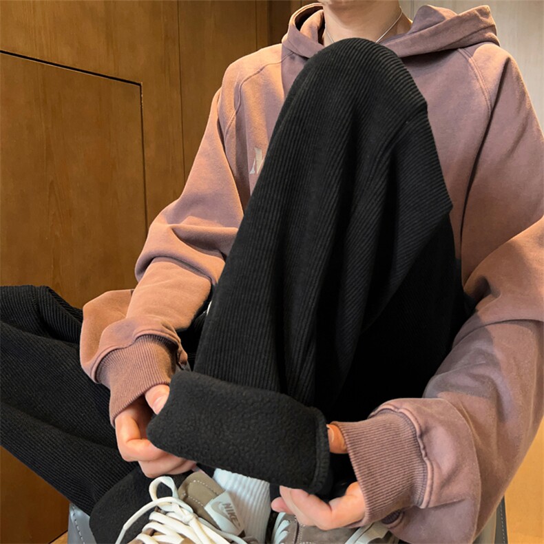 冬季加绒加厚休闲裤男直筒阔腿运动裤K11-P48加绒P58控68加绒控78，女装休闲裤，星座209-2