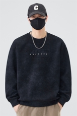 现货数据2025新款秋季套头卫衣男B240-WY988010-P65，男装卫衣，电商B240