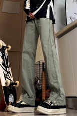 B221美式ins暗黑高品质多口袋休闲工装裤子LK24352-特P55控88，男装工装外套，电商B221
