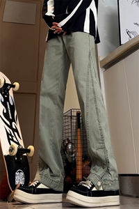 B221 美式ins暗黑高品质多口袋休闲工装裤子 LK24352-特P55控88图片