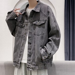 欧美街头复古牛仔外套ins潮牌宽松韩版百搭休闲衣服 W1340-P59图片