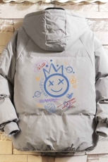 控128加绒面包服男大码羊羔毛衣男MY16180-P100，男装棉衣，电商A040A