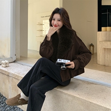 现货新款2B162-2159-P485-K669新G标90白鸭绒派克服，女装派克服，网红馆