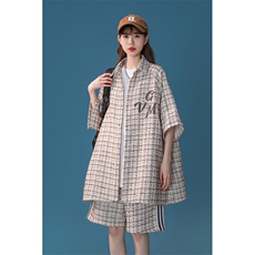 1小香风印花大码M-5XLDCS9019P45DK8797P40套装DTZ9029P85，男装休闲套装，星座226-2