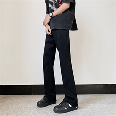 K866毛边牛仔裤