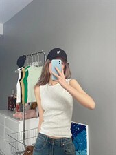 【现货】夏季新款6色针织背心，女装背心吊带，陶子频道