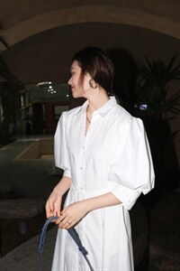 【现货】夏季新款韩版纯色连衣裙,女装连衣裙,易霏金熙