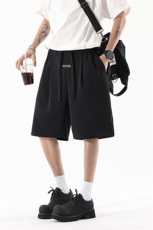 模特-美式高街潮牌休闲宽松系带五分短裤男夏9032-P38，男装休闲裤，电商B380（原B361）