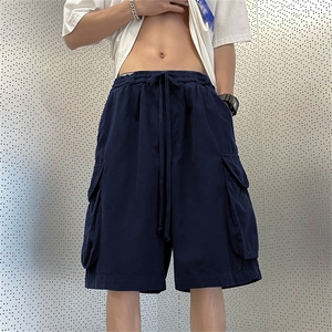 夏季百搭休闲裤男 高街工装短裤五分裤DK275/P35图片