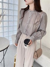 衬衫，女装衬衫，奢纹