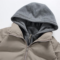 现货高品质重磅工艺美式高街假两件PU皮棉衣男女加厚棉服外套，男装棉衣，电商A486-1