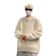 高质量！秋冬季半高领毛衣男士加绒加厚线衣针织衫男DMY539-特P38，男装针织衫/毛衣，电商B371