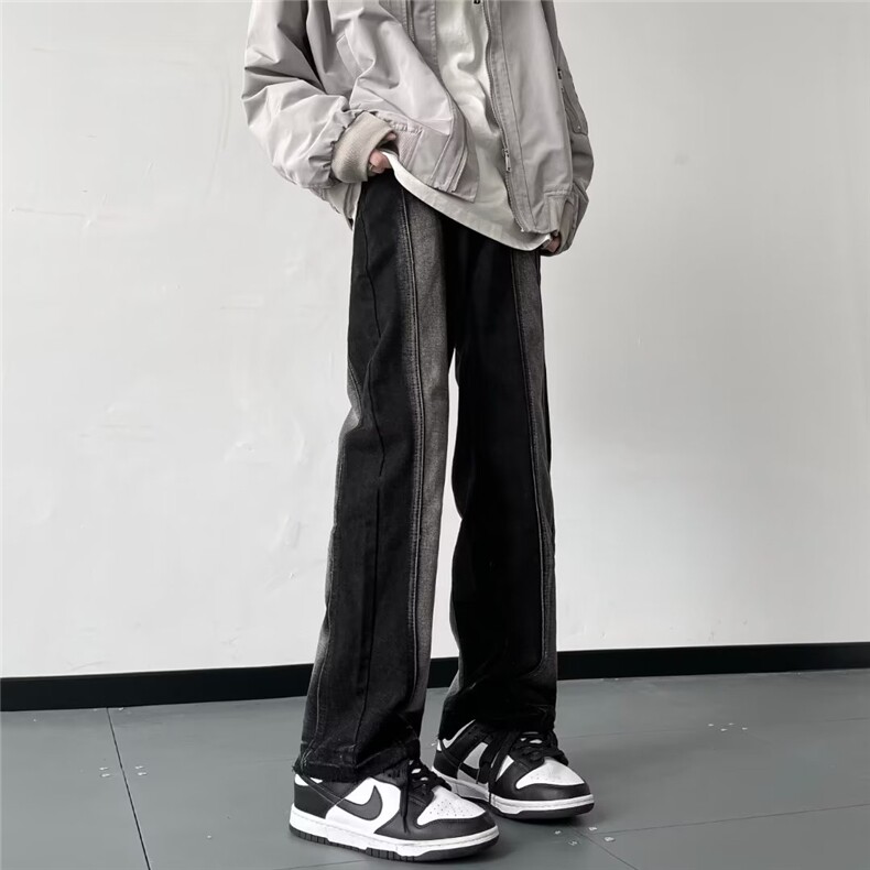 美式牛仔裤男款秋季长裤潮KM2011P48,男装牛仔裤,星座1116-2