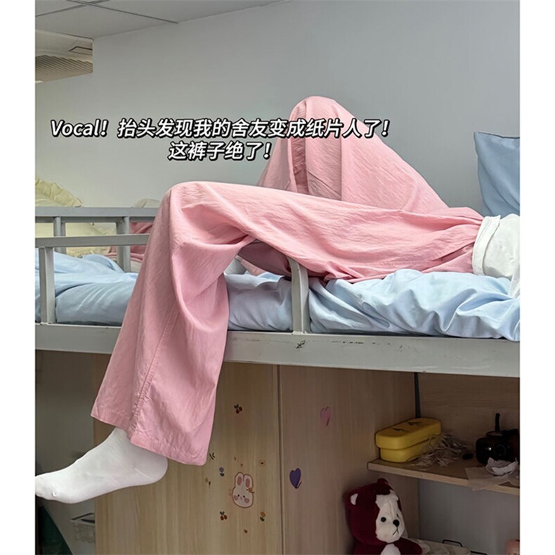 档口现货山本裤男夏季宽松阔腿裤慵懒长裤XZ-610A-KZ033-P38图片