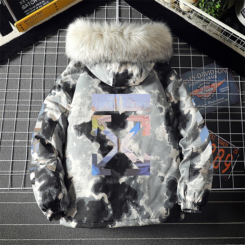 MC49130-P135日系潮衣男大码派克服男工装服外套袄,男装棉衣,电商A040A