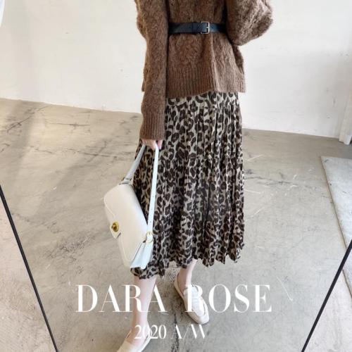 高级感巧克力色手工毛衣,针织衫/毛衣,DARA ROSE