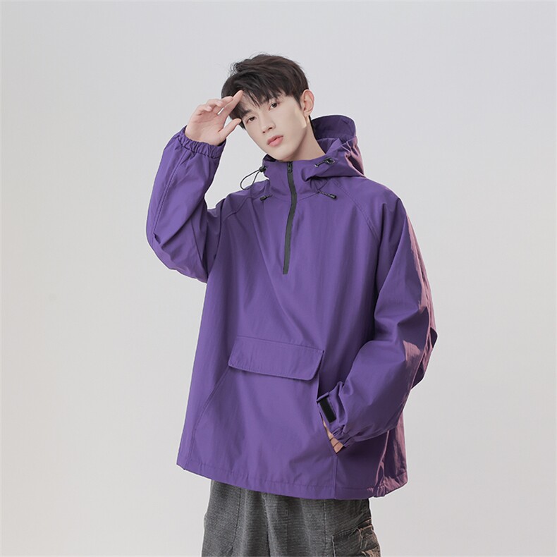 JK912-P83美式冲锋衣外套男夹克女秋冬户外防风防水潮牌情侣款,男装夹克,电商D310B