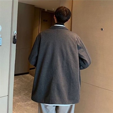 呢料西服外套休闲小西装秋冬//A338-1NX01P85，男装西服，电商D325