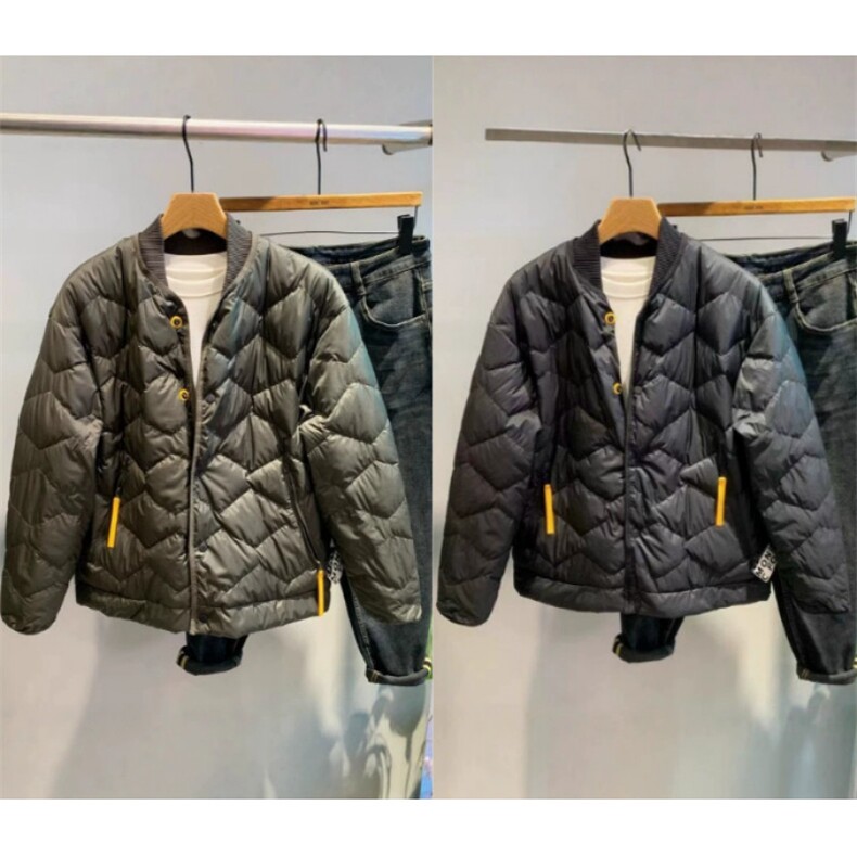 (网图)冬轻薄时尚韩版棒球领羽绒夹克百搭羽绒服313B-25882-P200,男装夹克,星座313B