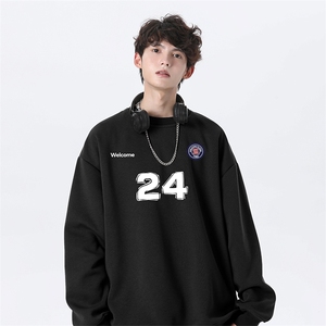 秋季新款潮牌wycm-6919卫衣圆领纯棉特批28控49,男神都hold不住的穿搭赶紧收藏图片