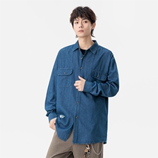 牛仔衬衫现货深度库存当天配齐跑量款DS-C323-1-6111-TP48，男装衬衫，电商C323-1