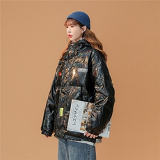 中性风80白鸭绒新款潮ins宽松保暖短款羽绒服YR102P255控328，男装羽绒服，A247A