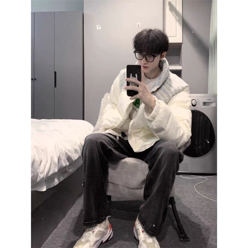 小香风拼接棉服ZM0107-P88,男装棉衣,星座313A(原308A-2)