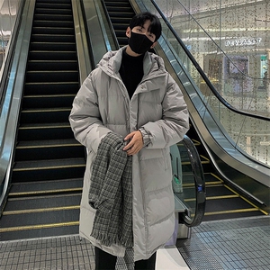 wassup happy中长款羽绒服男士冬季2025新款潮流加厚保暖休闲外套图片