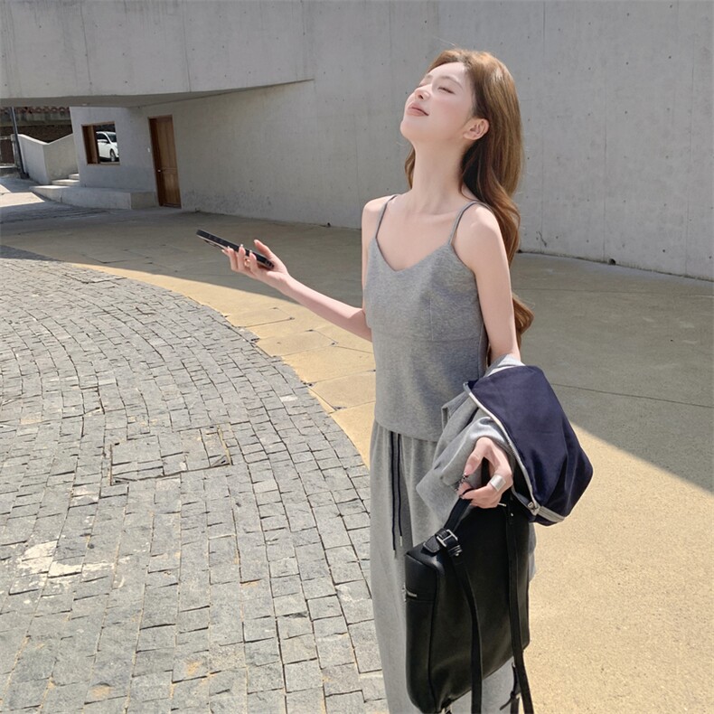 现货新款针织三件套连帽套装p195-k298,女装套装/套裙,丝露怡语