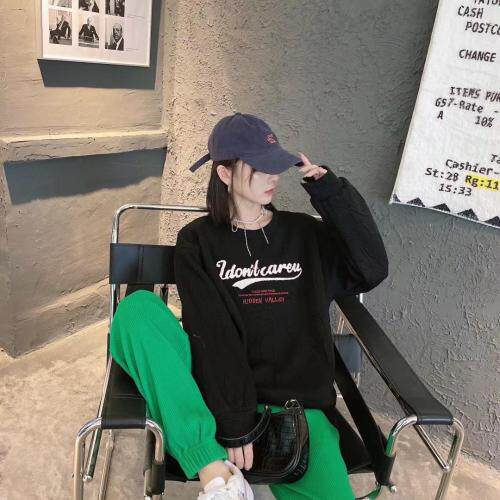 秋季新料压花卫衣，女装卫衣/绒衫，香雪琳