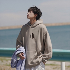 供抖音丶重磅加绒高品棉350克排扣连帽rh卫衣LW6068-特p58控78，男装卫衣，星座508（原C305）