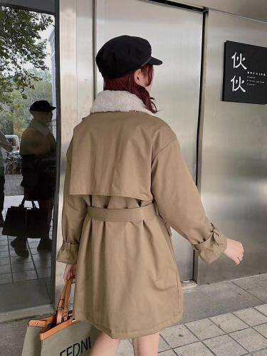 2021秋冬新款韩版派克服图片