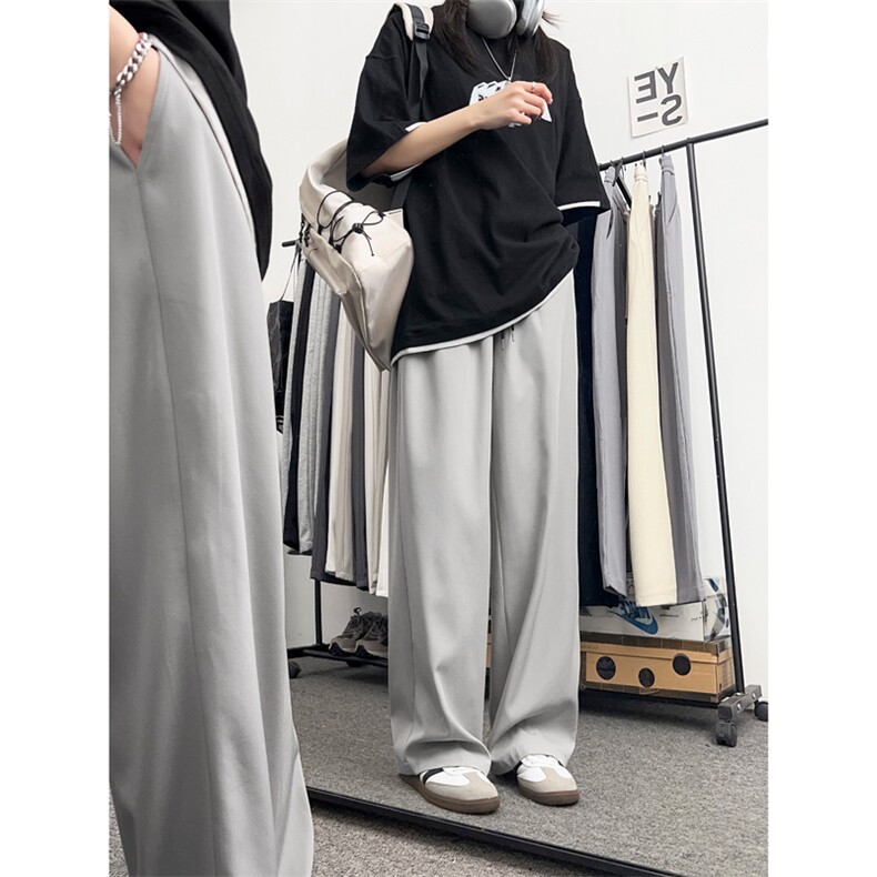 2023对镜自拍显瘦显高抗皱百搭简约休闲裤1228特批25-加绒特批30,男装休闲裤,星座718-1