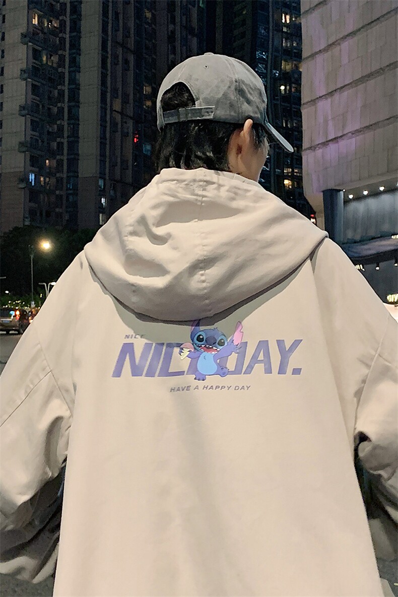 JK41173-P85加棉款-P115纯棉连帽夹克男士大码工装夹克男外套男,男装夹克,电商A040