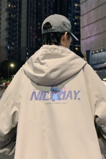 JK41173-P85加棉款-P115纯棉连帽夹克男士大码工装夹克男外套男，男装夹克，电商A040