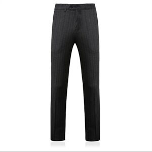 2021秋冬款西装套装 条纹两件套 职业套装工作服男装 816-P215图片