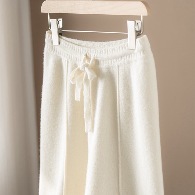 2025年秋季长裤百搭百搭宽松阔腿裤，女装休闲裤，江帆羊绒
