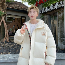 冬季新款美式宽松大码加厚棉衣外套XZ102B-1-M2612P125，男装棉衣，星座102B-1