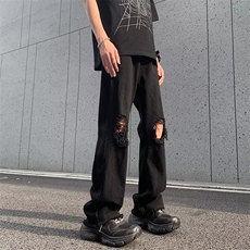 2024美式牛仔裤破洞青少年裤子N6228P38，男装牛仔裤，星座1116-2