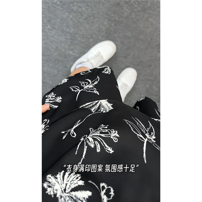 短袖衬衫男+短裤男潮流休闲套装男M-5XL大码TZ78720P50控98模特图,男装牛仔裤,星座226-1
