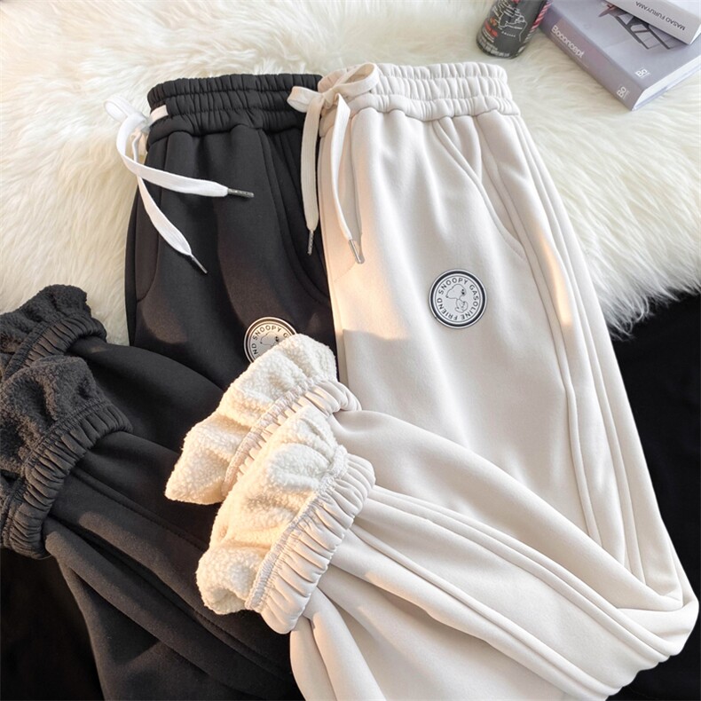 A334-K20-50控682024新款冬季休闲百搭复合摇粒绒束脚运动裤，男装休闲裤，电商B339(原A334）